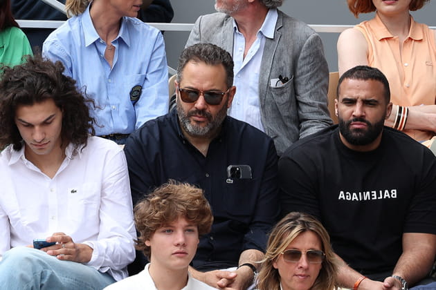 Bruce Toussaint apparaît à Roland-Garros avec son fils Noé