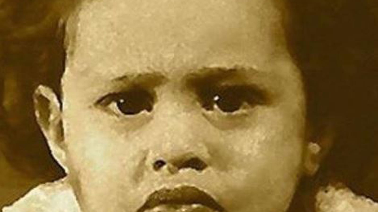 Lââm, lorsqu'elle était bébé 