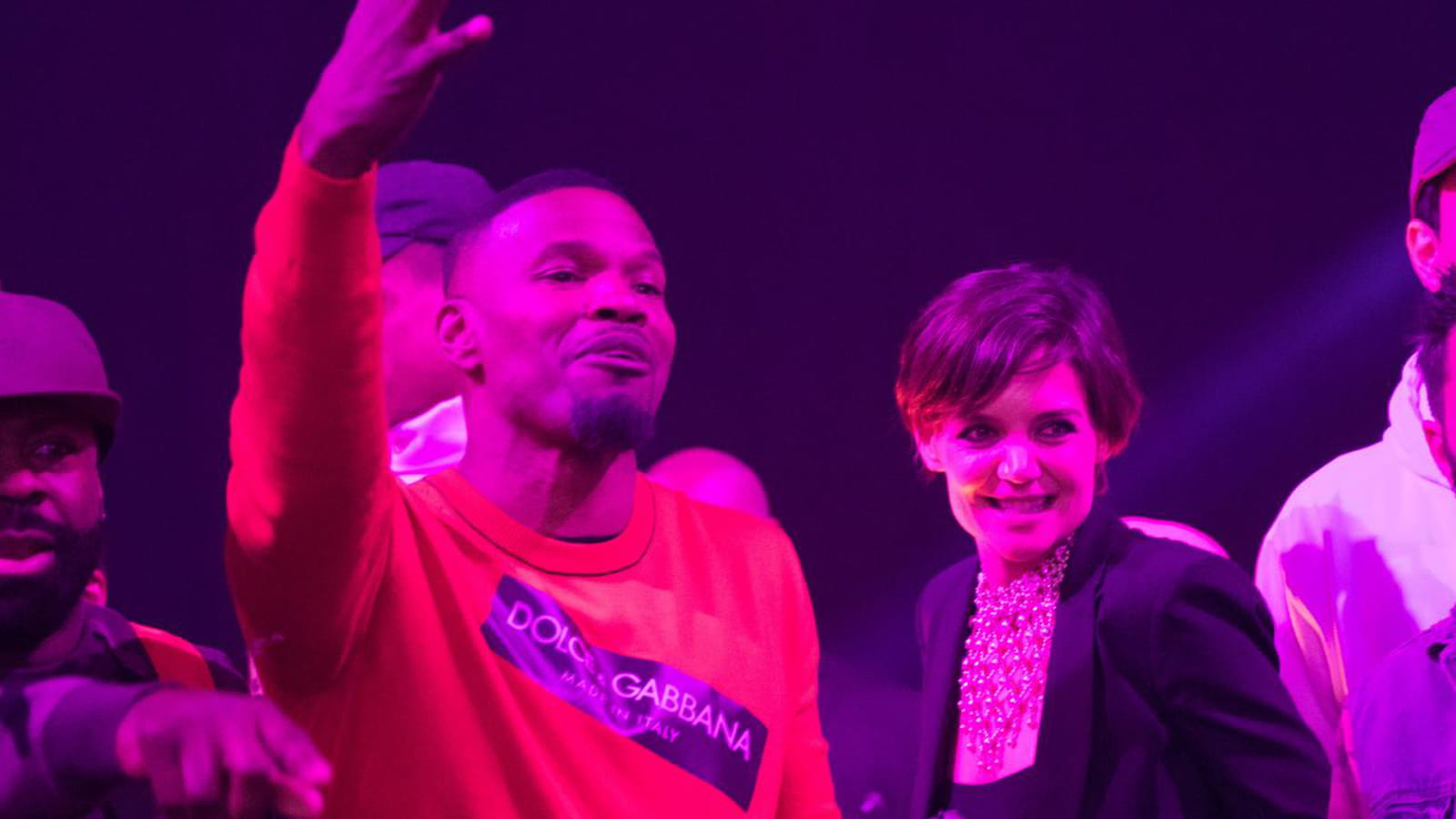 Jamie Foxx et Katie Holmes