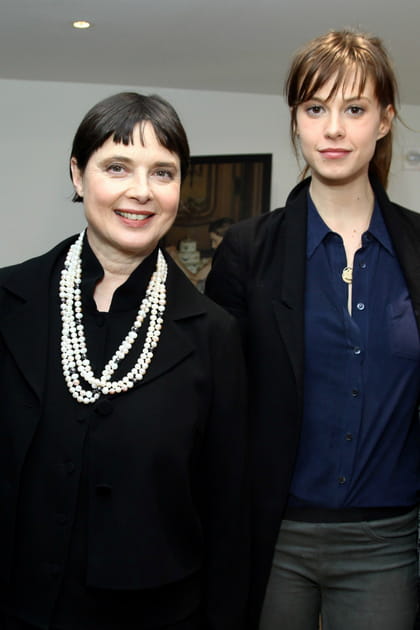 Isabella Rossellini et sa fille Elettra Wiederman
