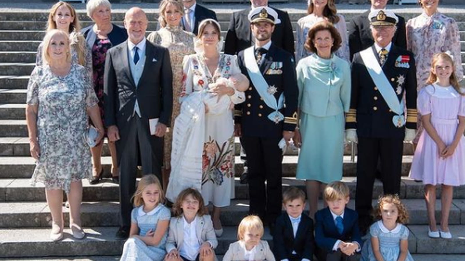 La famille royale de Suède