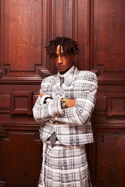 Jaden Smith au d&eacute;fil&eacute; Thom Browne