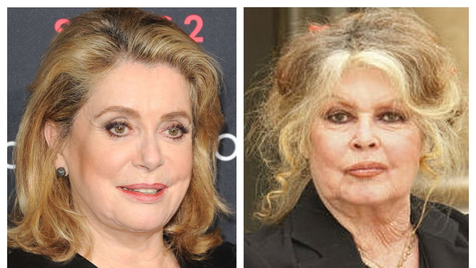 Catherine Deneuve et Brigitte Bardot 