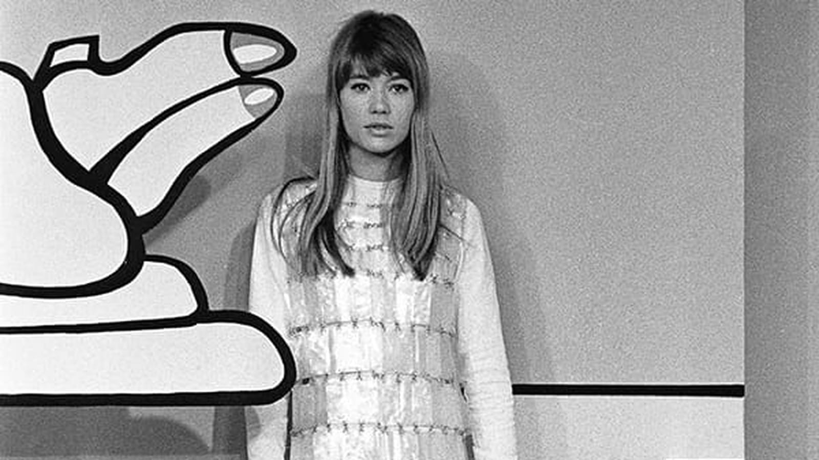 Françoise Hardy en mars 1967