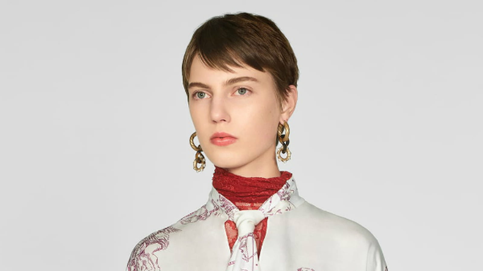 Chemise avec nœud