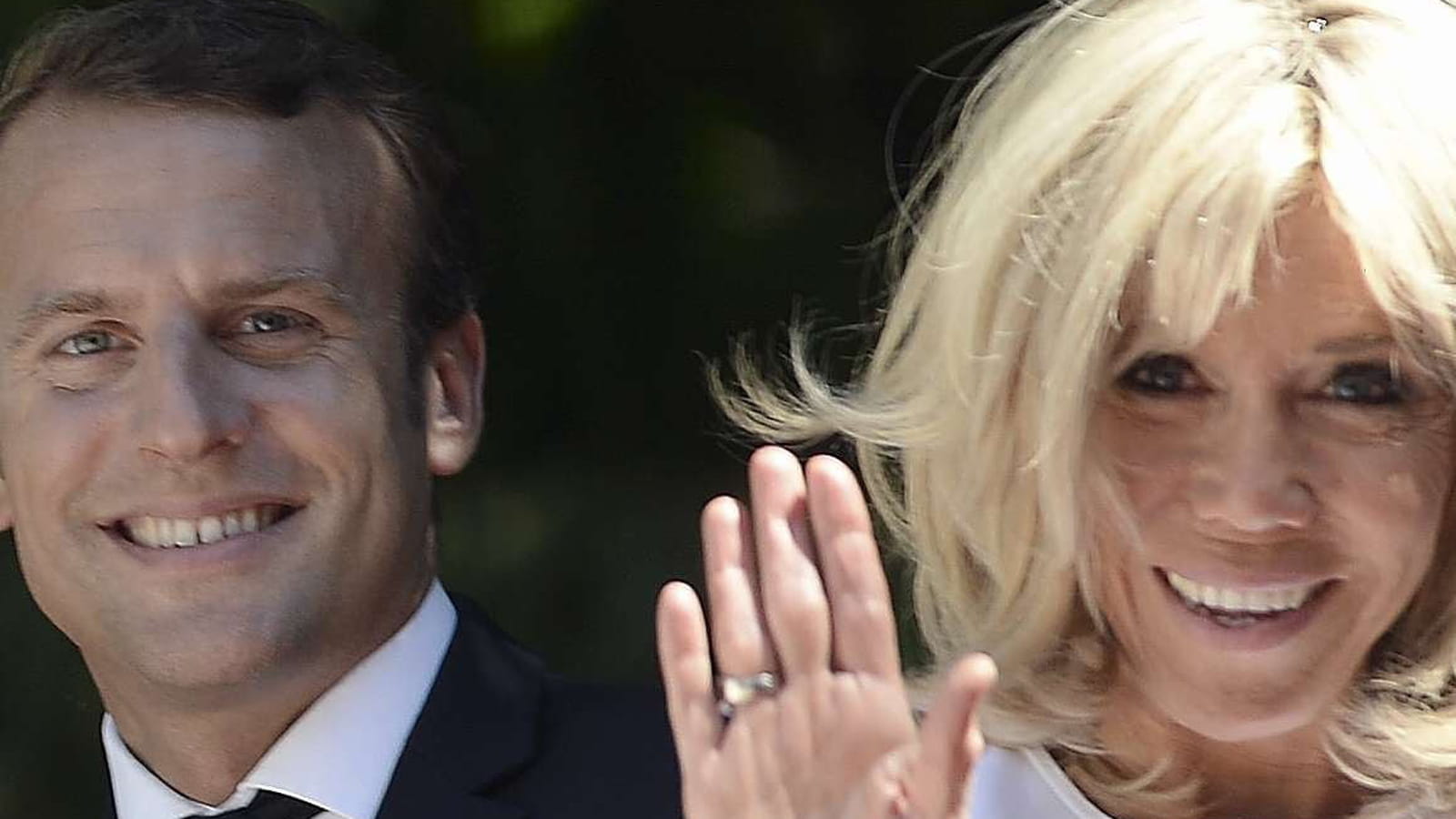 Brigitte et Emmanuel Macron