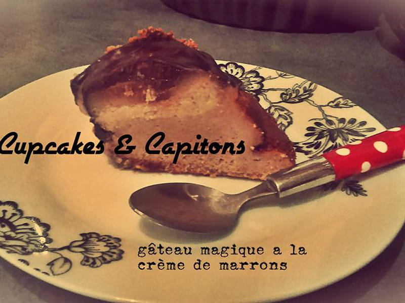 Gateau Magique A La Creme De Marron