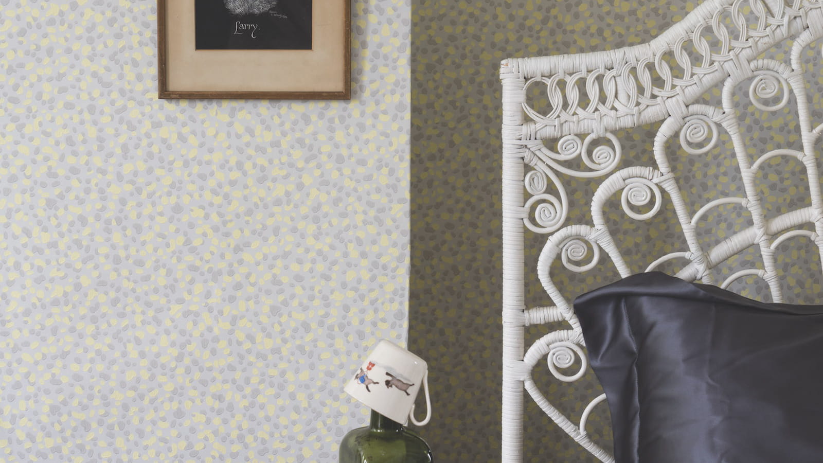 Papier peint fleuri