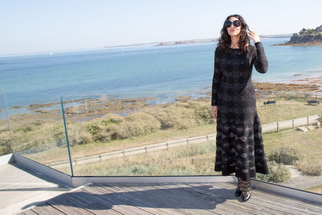 Monica Bellucci, pr&eacute;sidente en noir du jury du Dinard Film Festival