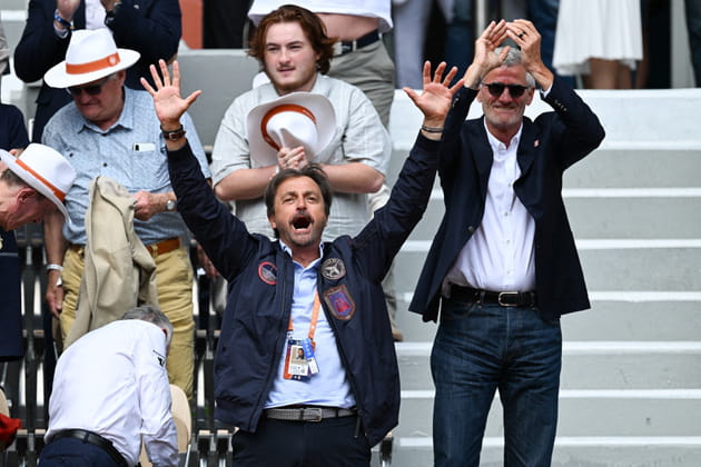 Henri Leconte exulte à Roland-Garros !