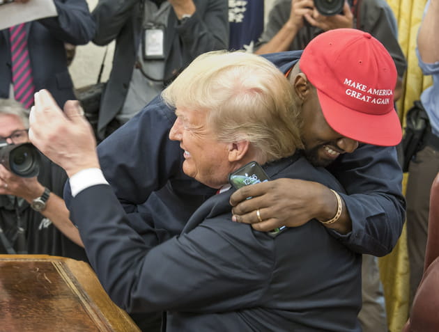 Donald Trump et Kanye West, meilleurs amis pour la vie