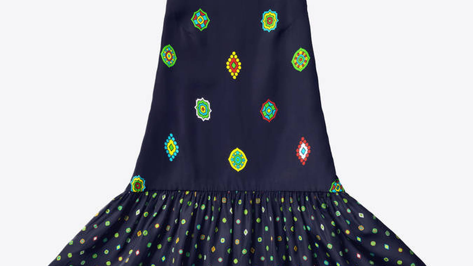 Robe évasée réversible