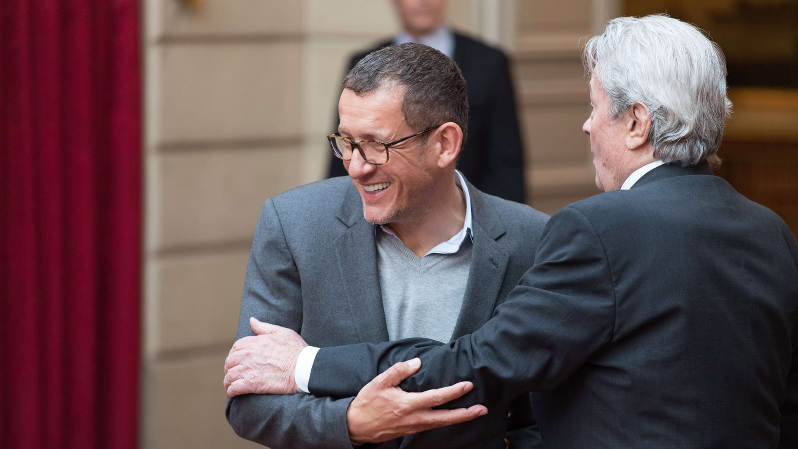 Dany Boon et Alain Delon