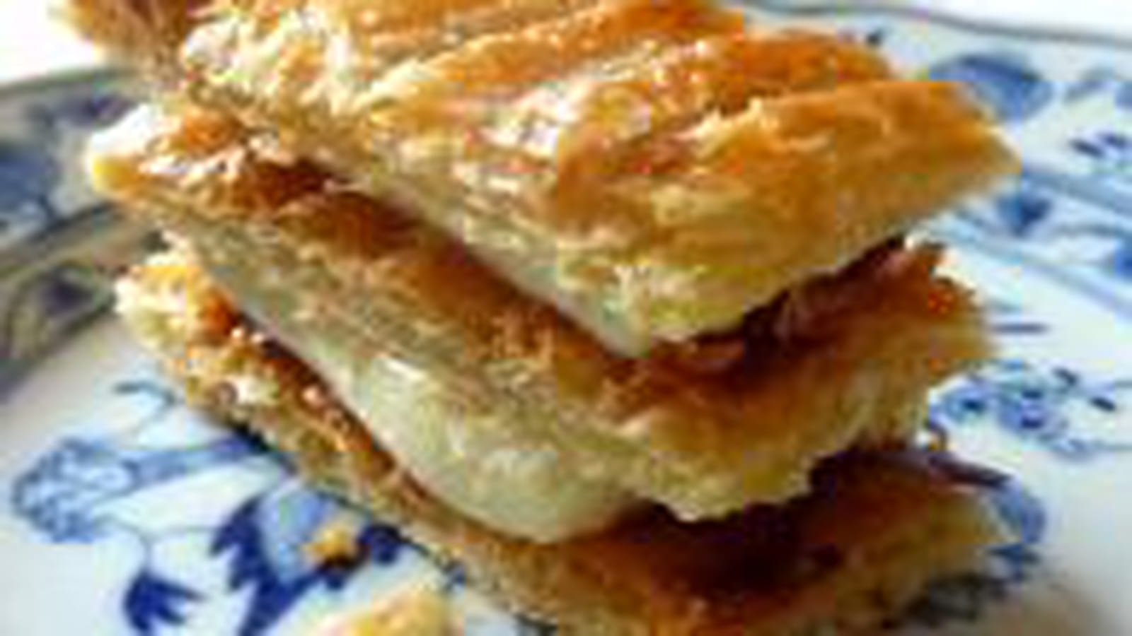 Millefeuilles à la vanille