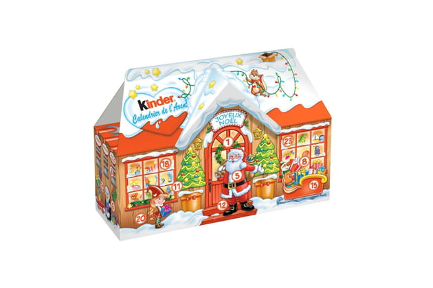 Calendrier De L'Avent Kinder Pour 2 - 336g | Chocolats à Partager : Bueno, Country, Love & Mini | Cadeau Gourmand De Noël