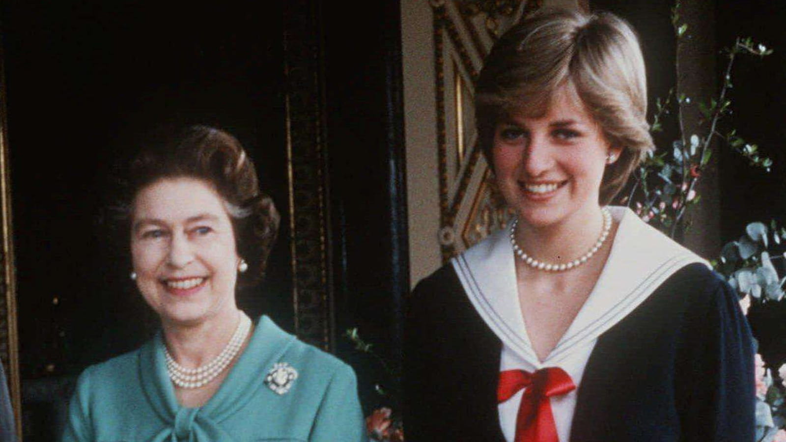 Elisabeth II et Lady Di