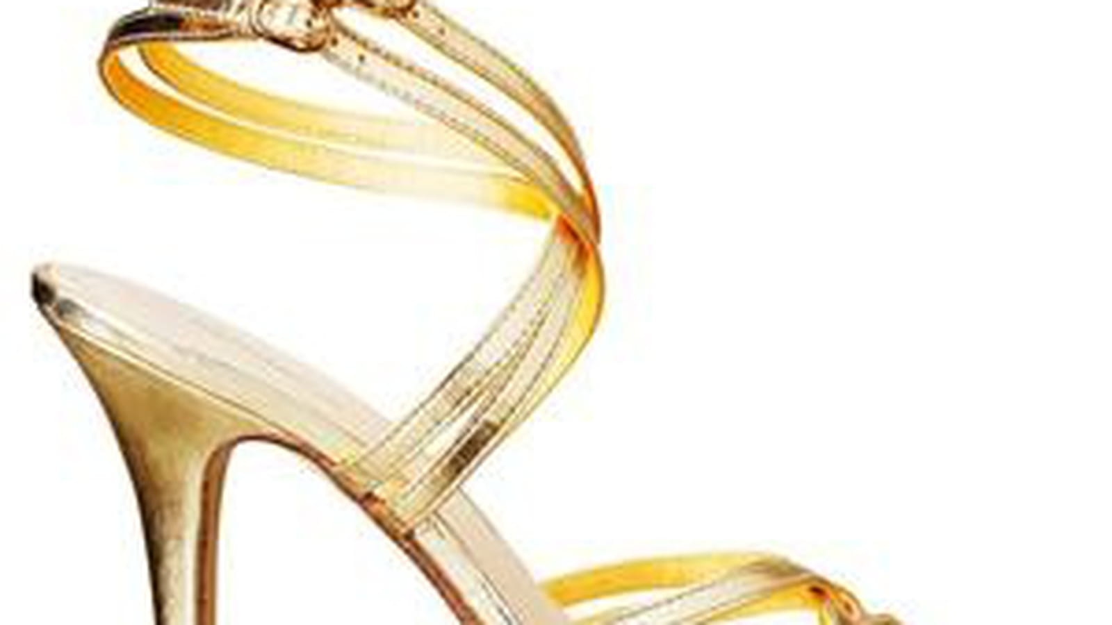 Sandales dorées de H&M