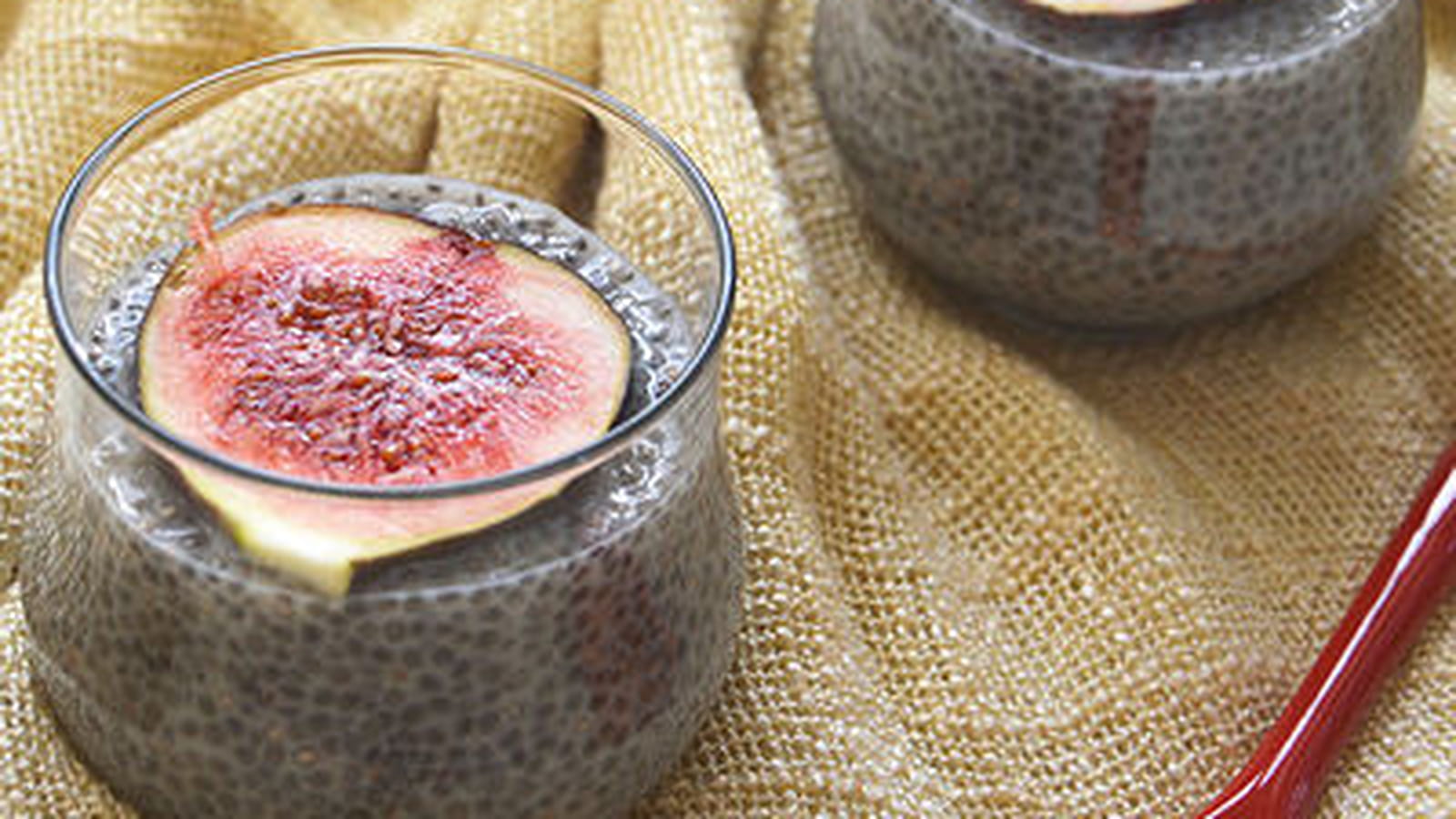 Pudding aux graines de chia