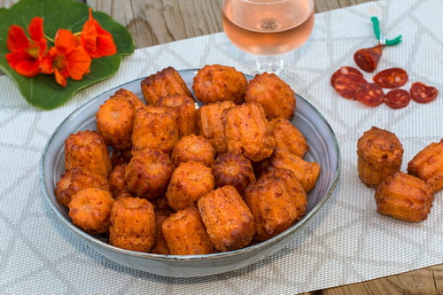 Mini cannelés au chorizo