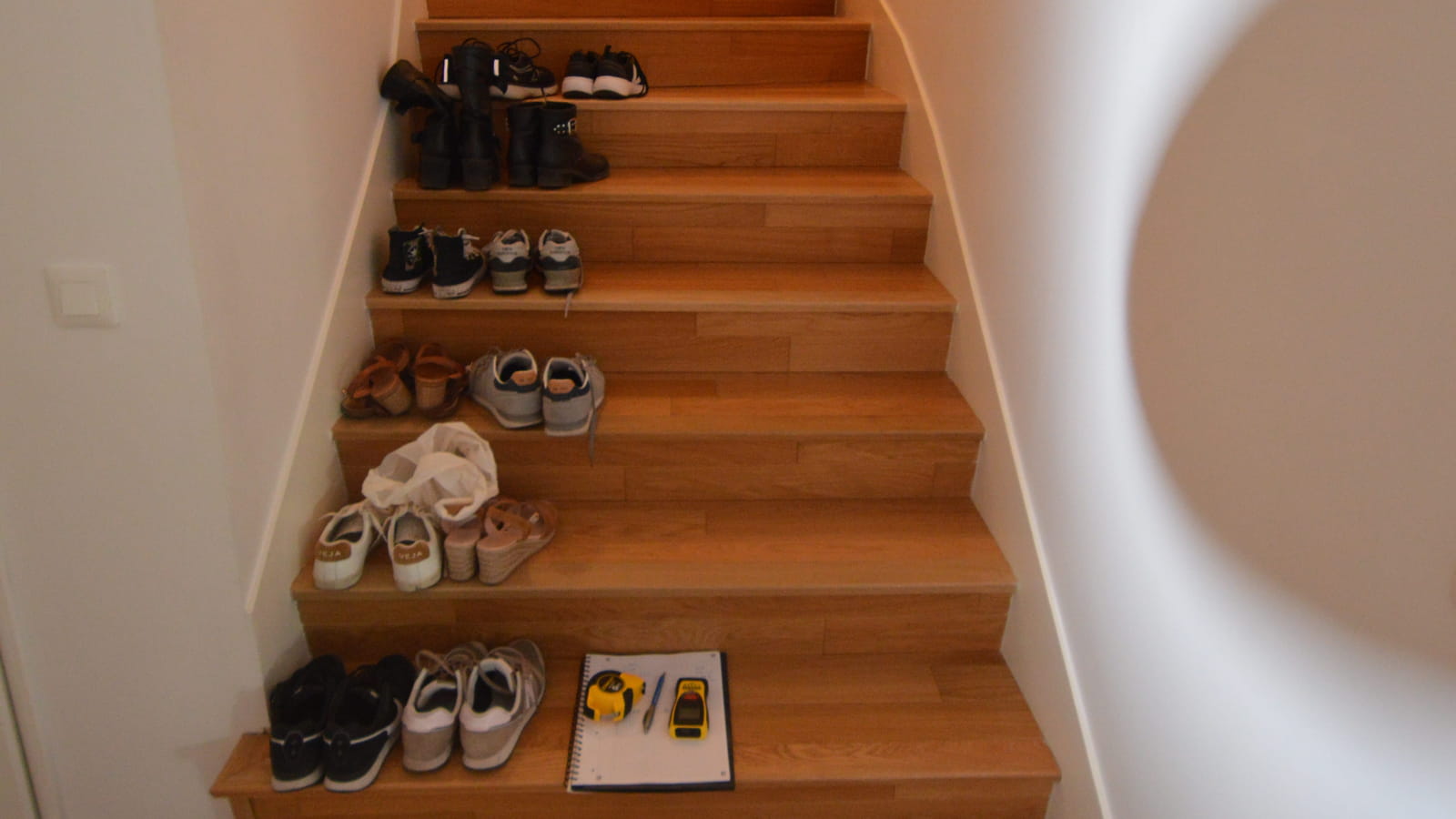 Escaliers avant