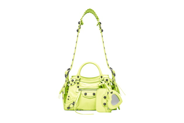 Sac à main jaune citron