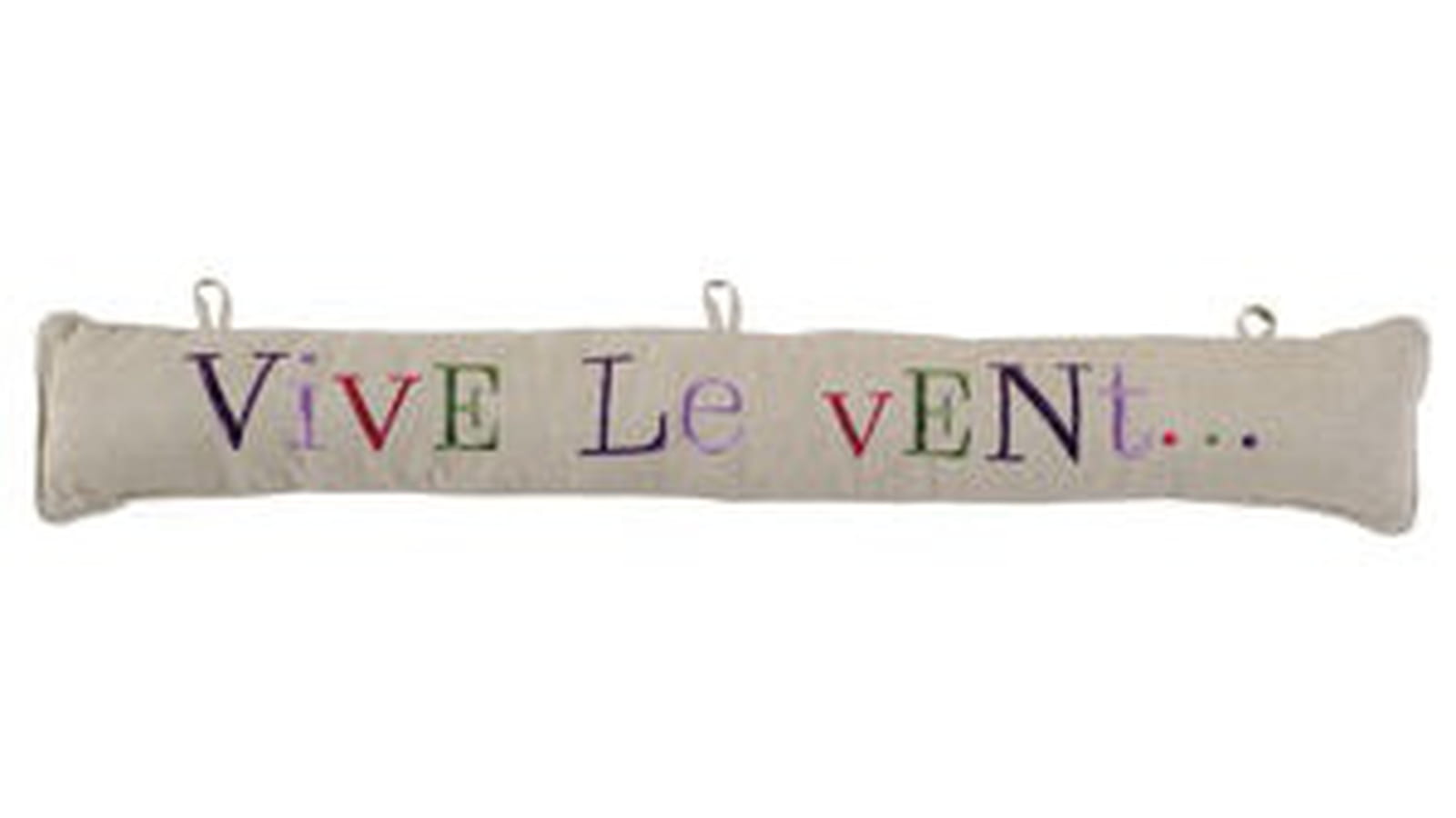 Le boudin de porte "Vive le vent" de Jardin d'Ulysse