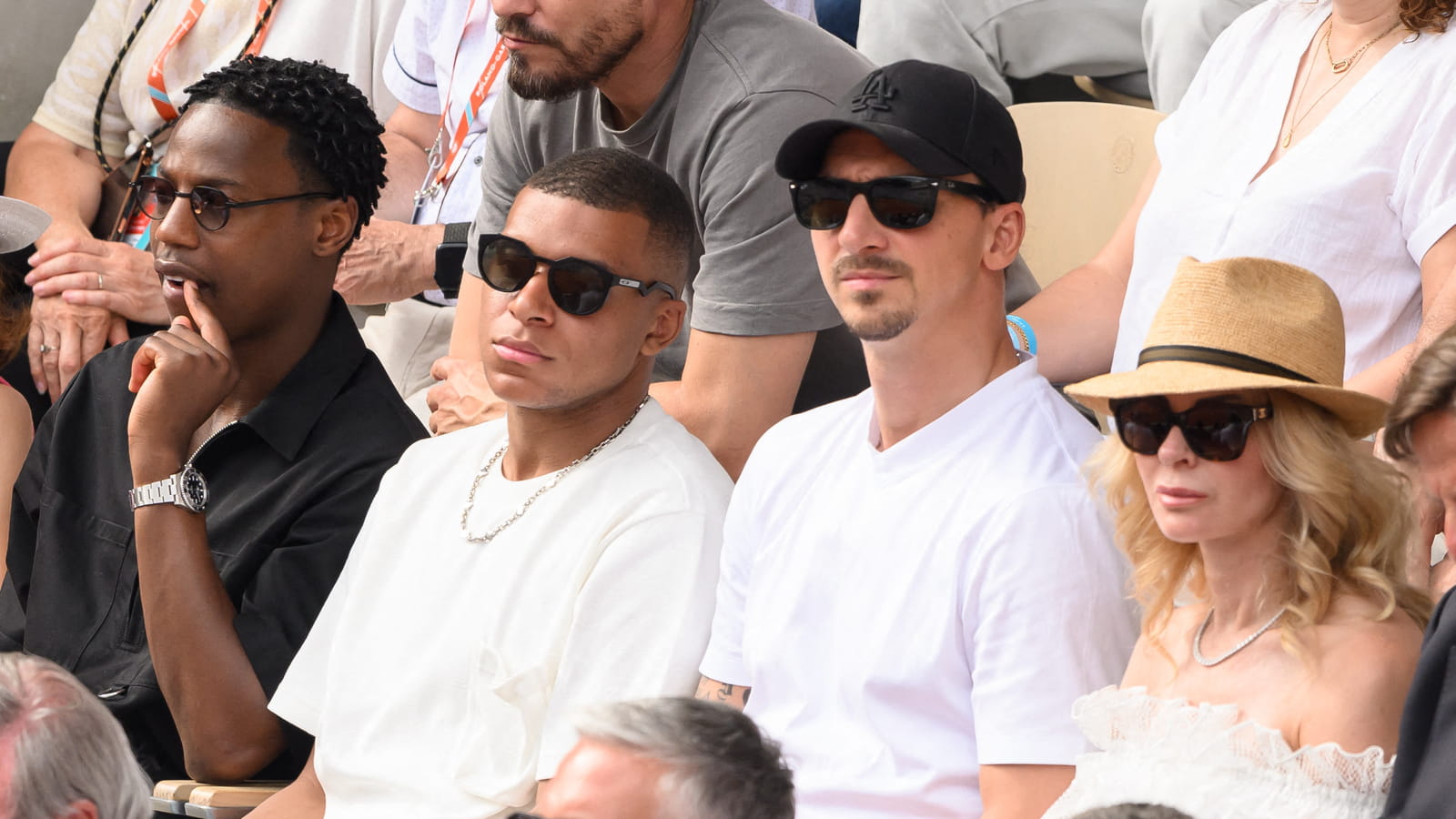 Kylian Mbappé et Zlatan Ibrahimovic