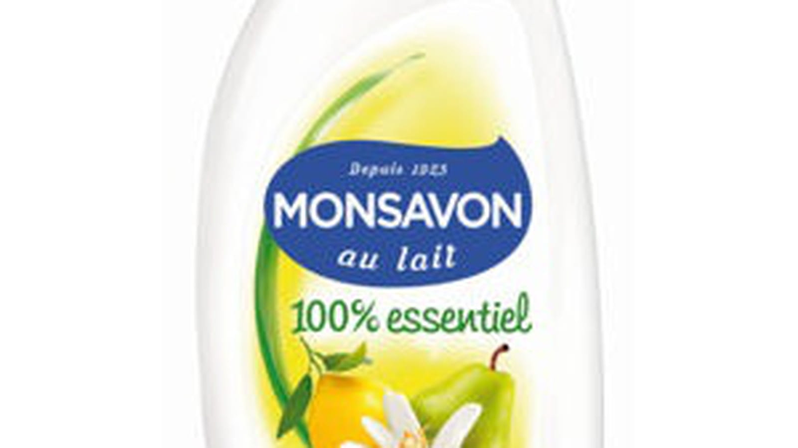 Lait, poire & fleur de citronnier de Monsavon