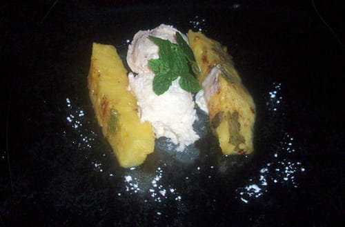 Papillotes d'ananas aux épices