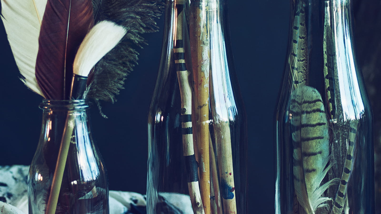 Bouteilles décoratives