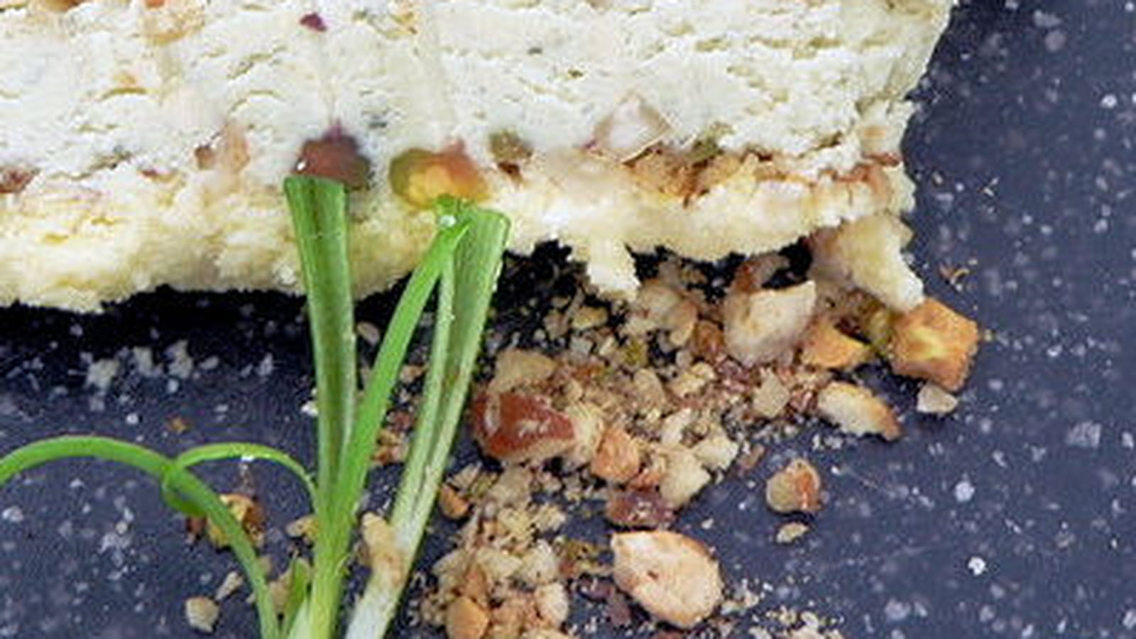 Terrine de fromages aux fruits secs 