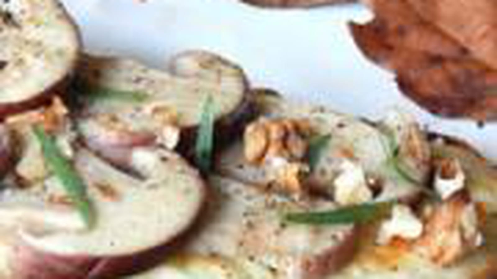 Tartines de cèpes au Chavignol