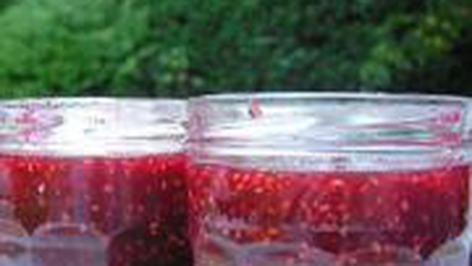 Confiture de framboises