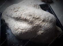 Poularde rôtie en croûte de sel : Etape 2