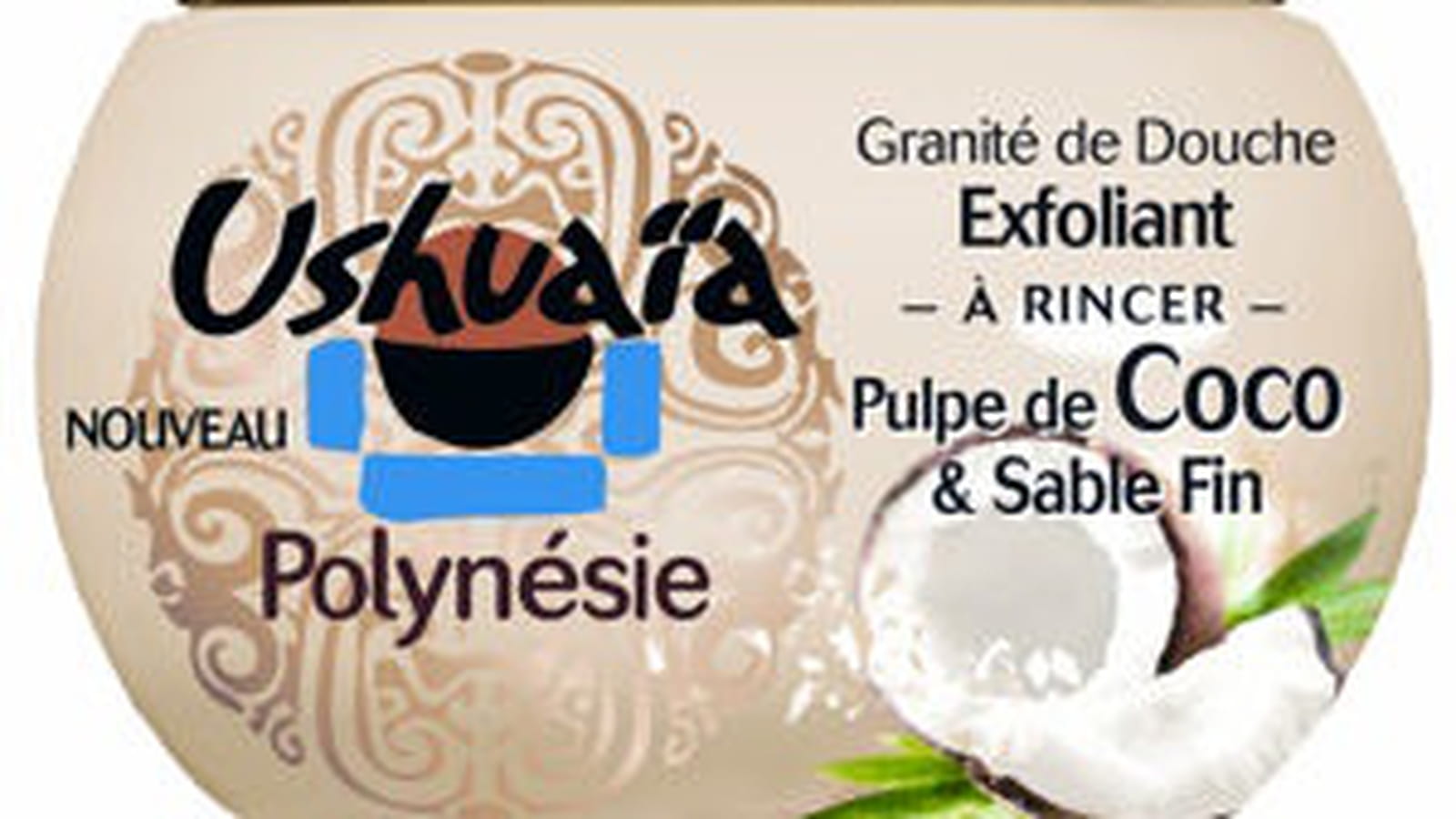 Granité de douche exfoliant d'Ushuaïa