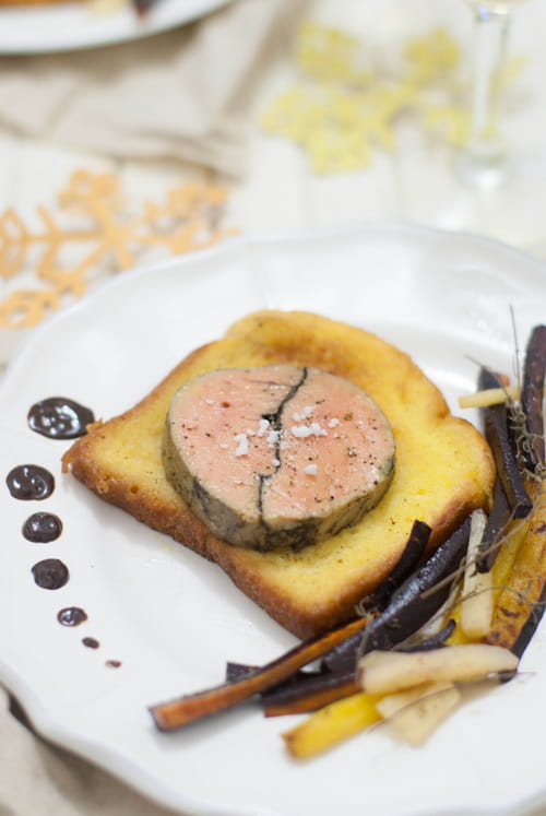 Brioche perdue au foie gras
