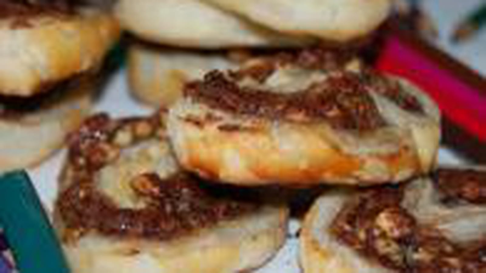 Feuilletés Nutella-noisettes