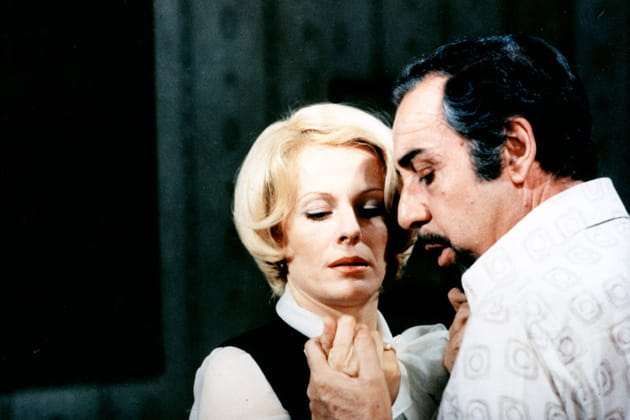 Delphine Seyrig et Fernando Rey en 1972