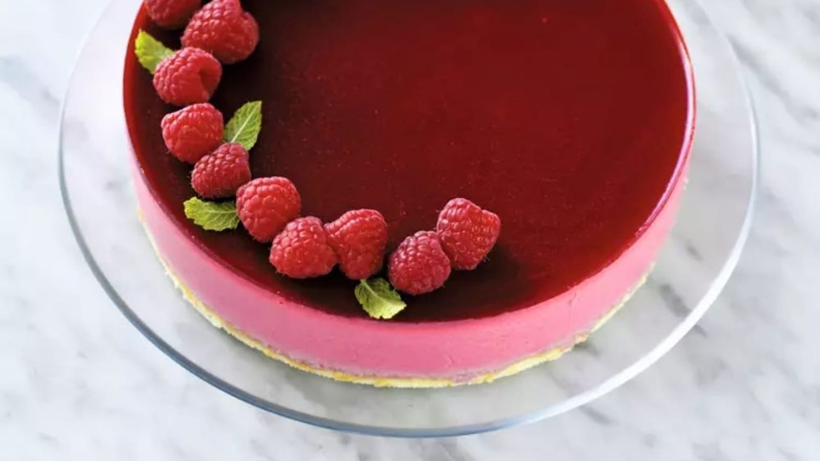Bavarois aux framboises au Thermomix