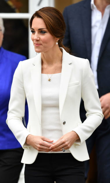 Le blazer blanc de Kate Middleton