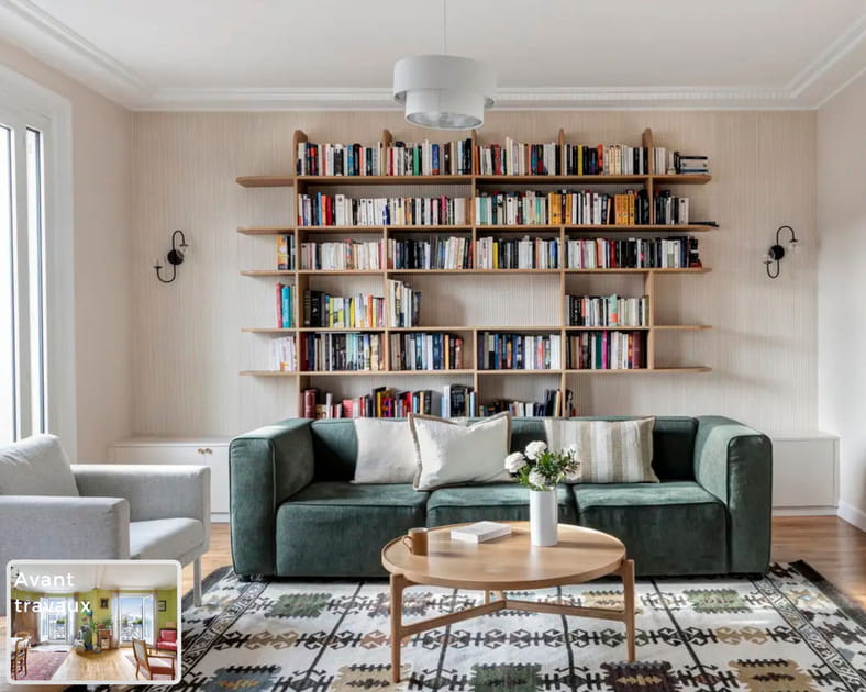 Avant-apr&egrave;s&nbsp;: cet appartement v&eacute;tuste n'a plus rien &agrave; voir, il gagne m&ecirc;me une chambre