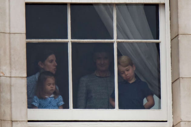 Prince George est le roi des pitreries avec sa s&oelig;ur Charlotte