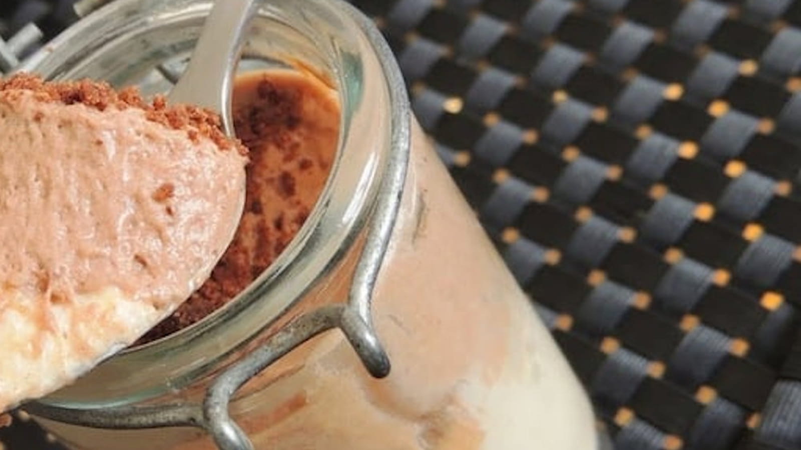 Bavarois chocolat & praliné en verrines