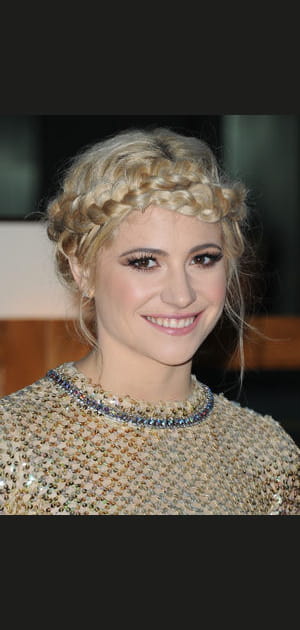 La couronne tress&eacute;e de Pixie Lott