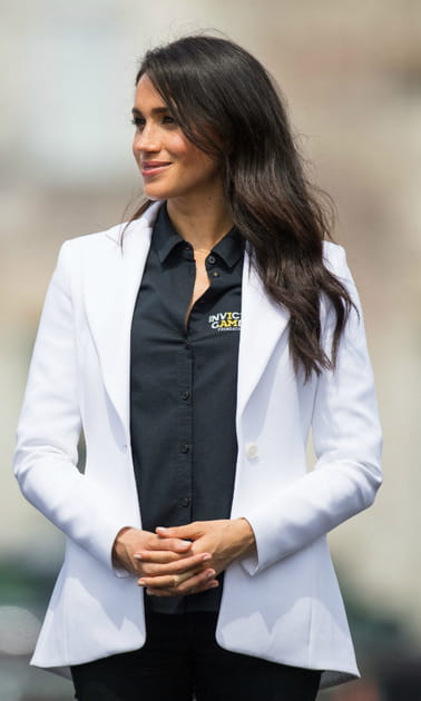Le blazer blanc de Meghan Markle