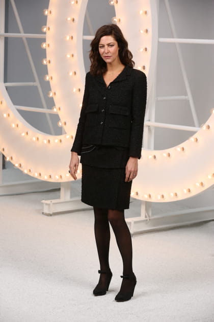 Anna Mouglalis au défilé Chanel