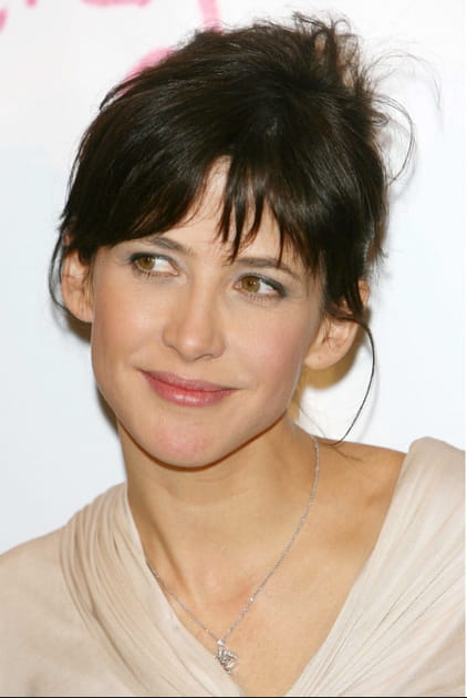 Le chignon flou de Sophie Marceau