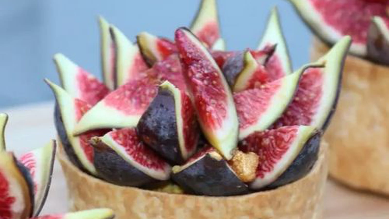 Tarte vanillée et crémeuse aux figues