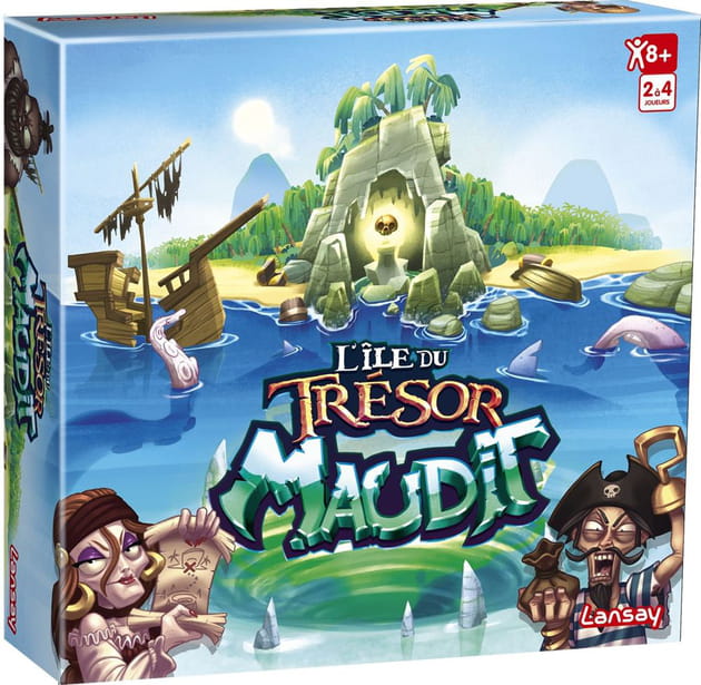 Jeu L'île au trésor maudit, Lansay