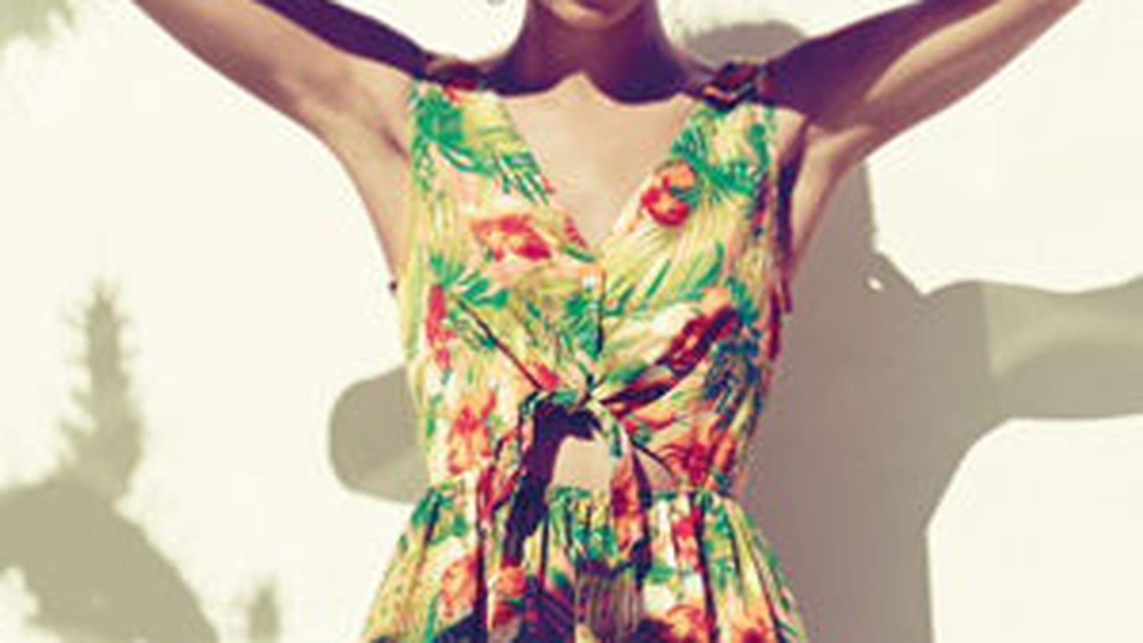 Robe noeud à fleurs de Primark